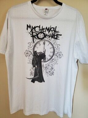 White Cotton Graphic Tee